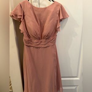 Dusty Pink Semiformal Dress